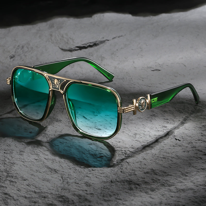 Royal Crest Aviator Sunglasses