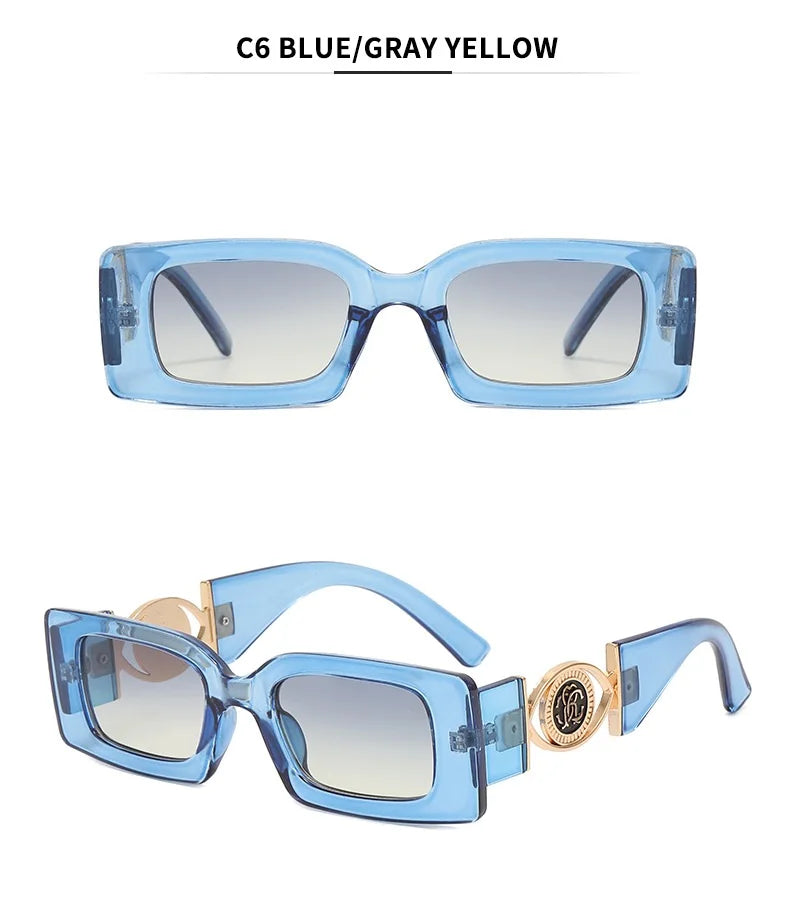 Gold Accent Polarized Sunglasses