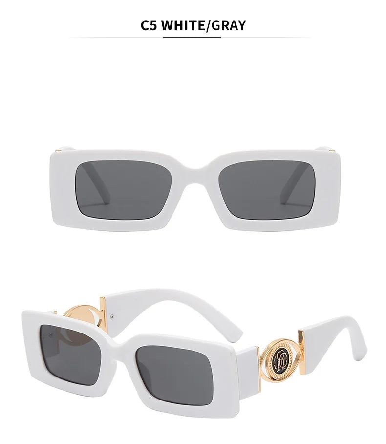 Gold Accent Polarized Sunglasses
