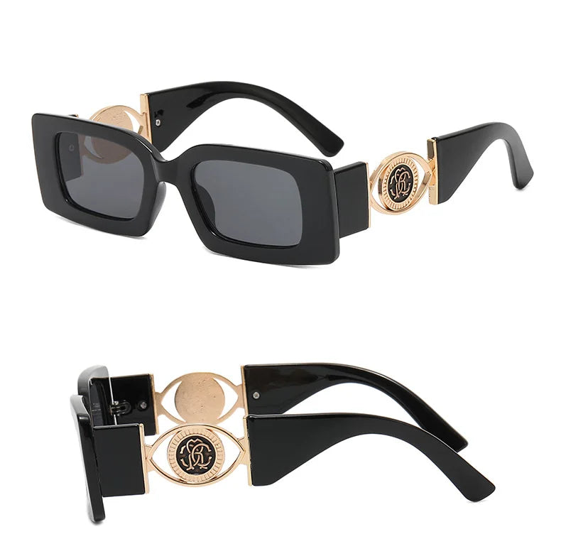 Gold Accent Polarized Sunglasses