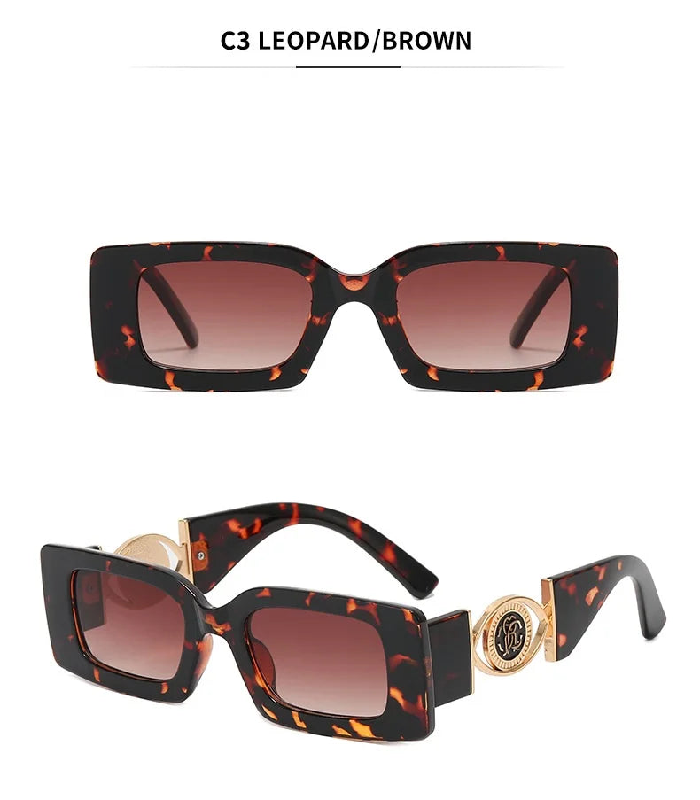 Gold Accent Polarized Sunglasses
