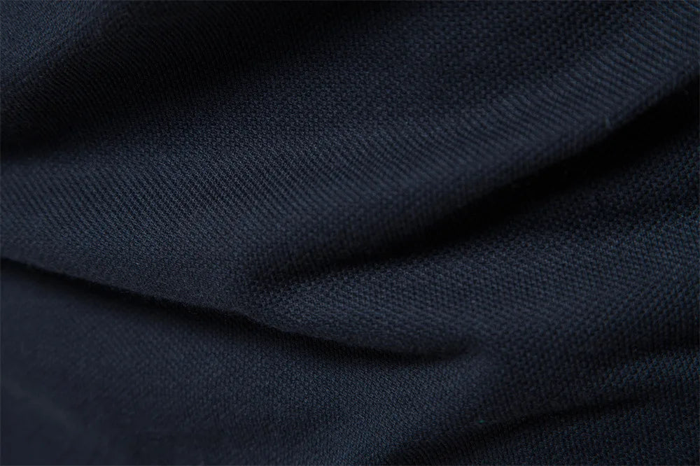 Men's Polo Shirt T-shirt Summer Lapel Breathable Sports Splicing Pocket Men's Polo Short Sleeve