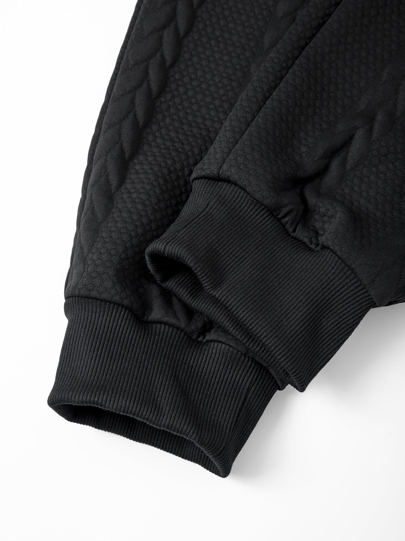 Men'S Autumn and Winter Casual Knit Sweater with Pockets Hoodie and Joggers Set, Fashionable 2pcs Outfit for Daily Wear, Hiking, Fitness, Travel, Outdoor Sports