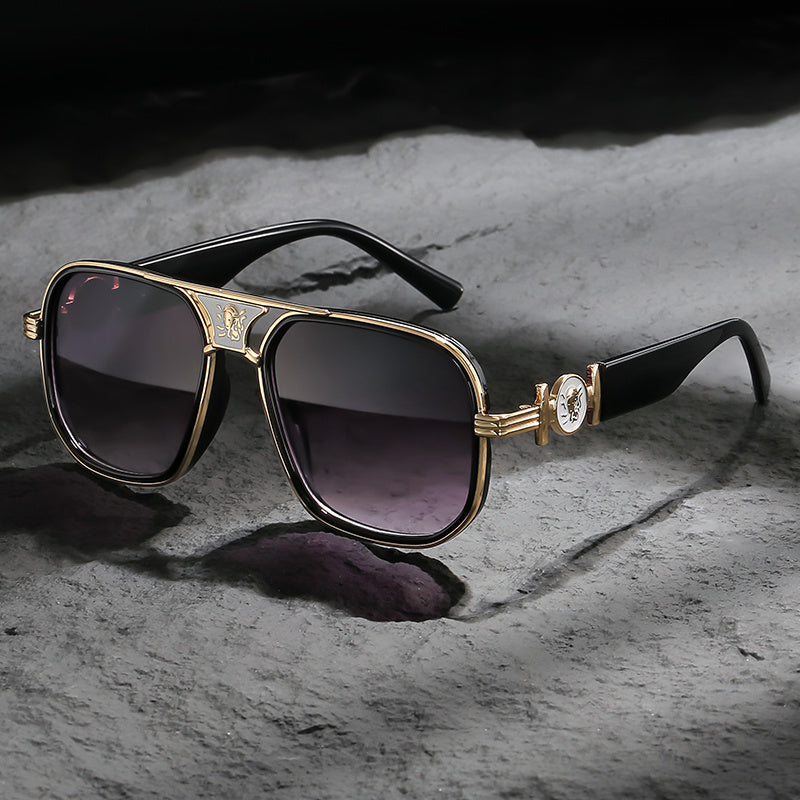 Royal Crest Aviator Sunglasses