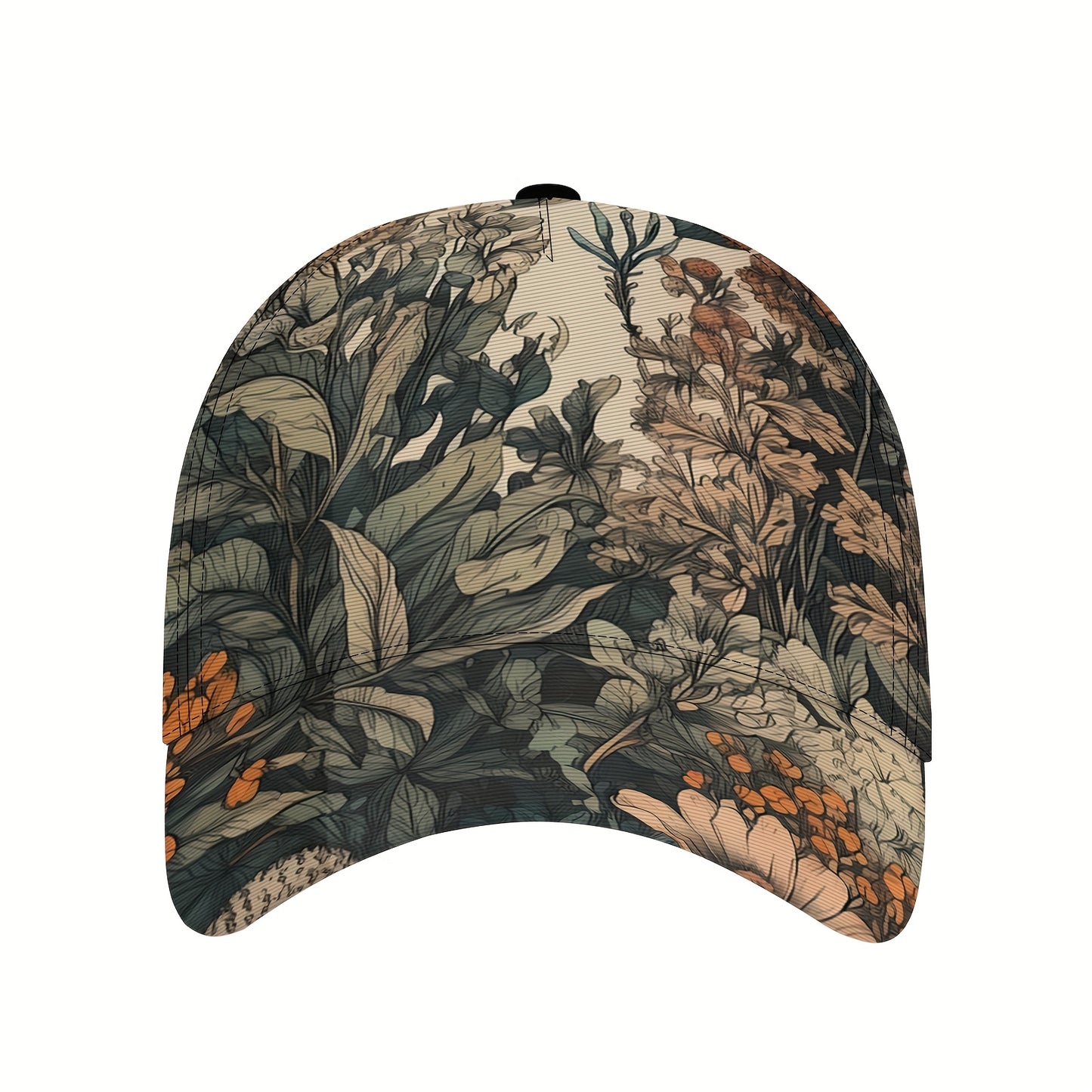 [Bohemian Baseball Cap] Lightweight Polyester Adjustable Baseball Cap | Bohemian Floral Print Snapback with Full Print Design, Ideal for Outdoor Activities, Sports, Travel & Sun Protection, Perfect Gift for Parties, Birthdays