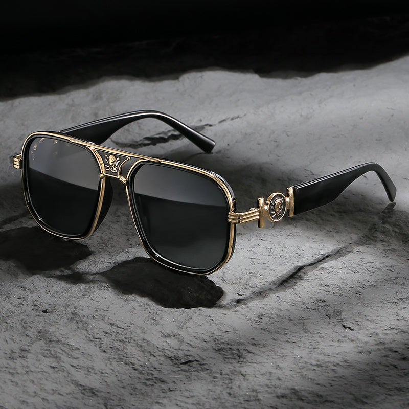 Royal Crest Aviator Sunglasses