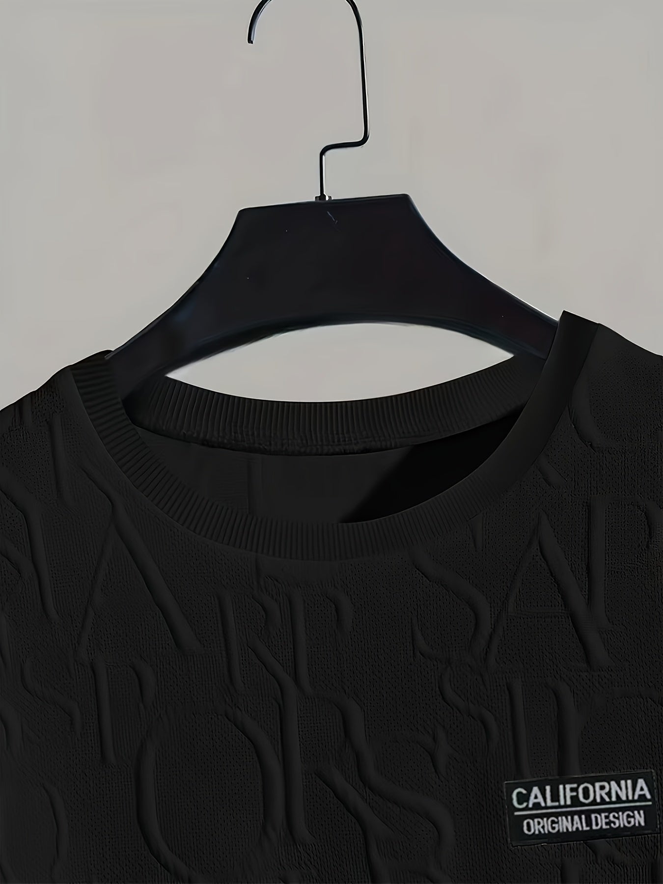 Men'S Casual Summer T-Shirt with Breathable Fabric, Short Sleeve Crew Neck, Elastic Cuffs, and Pressure Rings - Regular Fit for Commuting and Outdoor Activities, Casual Summer Wear | Relaxed Fit Shirt | Breathable Material
