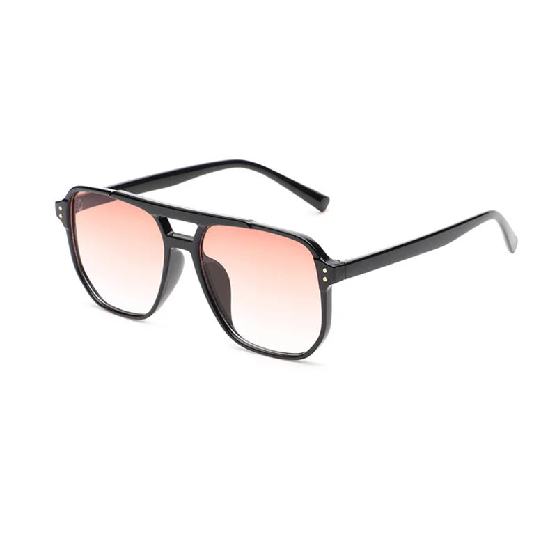 Vibrant Gradient Aviator Sunglasses