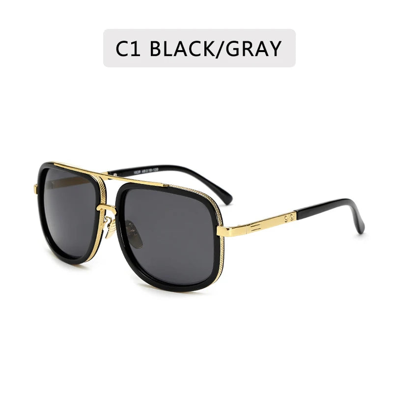 Signature Square Aviator Sunglasses