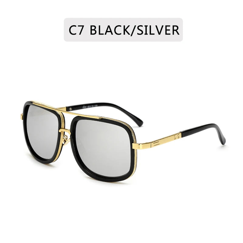 Signature Square Aviator Sunglasses