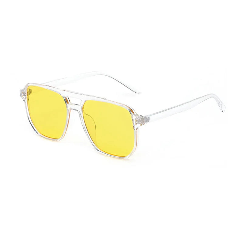 Vibrant Gradient Aviator Sunglasses