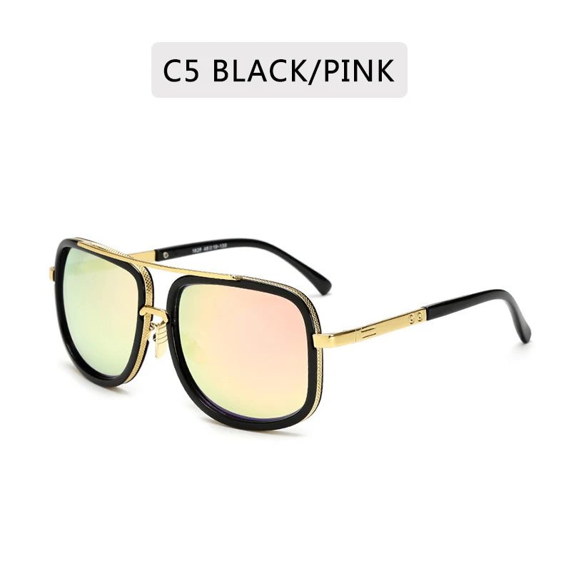 Signature Square Aviator Sunglasses