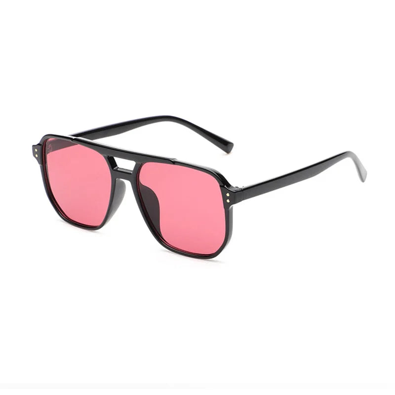 Vibrant Gradient Aviator Sunglasses