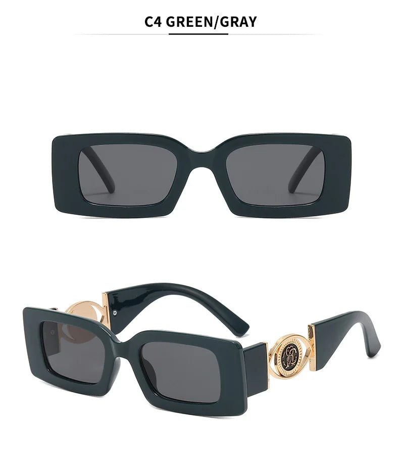 Gold Accent Polarized Sunglasses