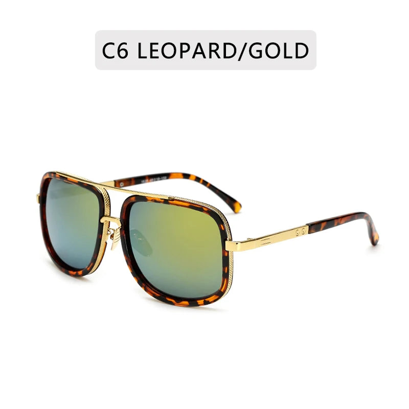 Signature Square Aviator Sunglasses