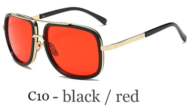 Signature Square Aviator Sunglasses
