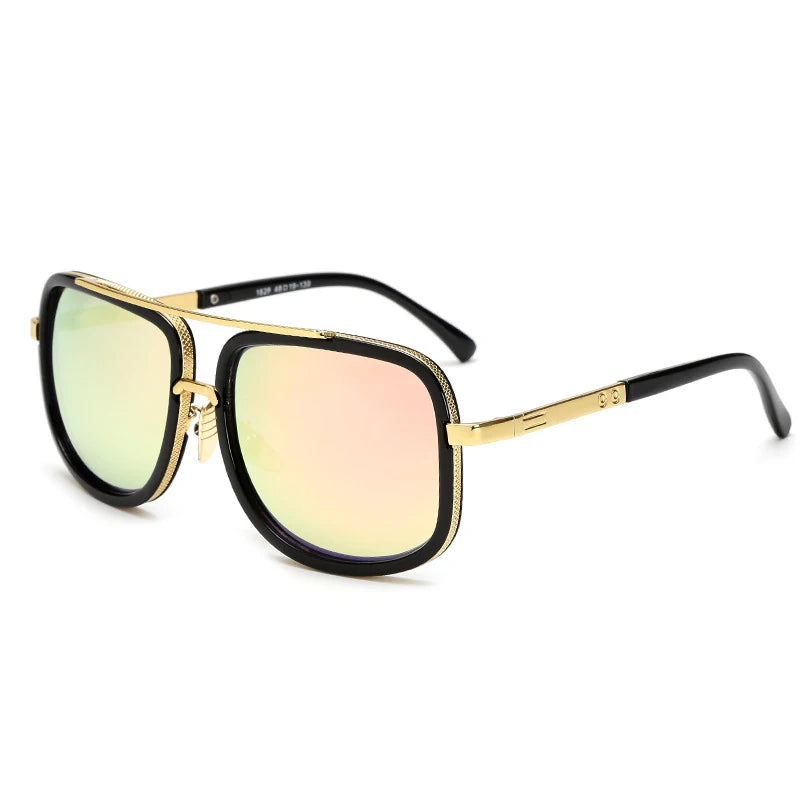 Signature Square Aviator Sunglasses