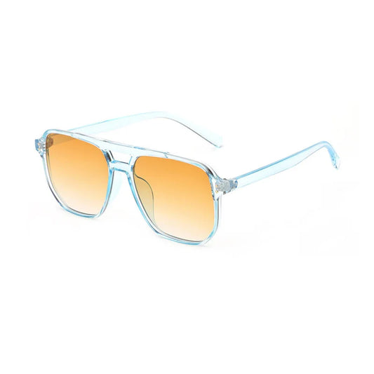 Vibrant Gradient Aviator Sunglasses