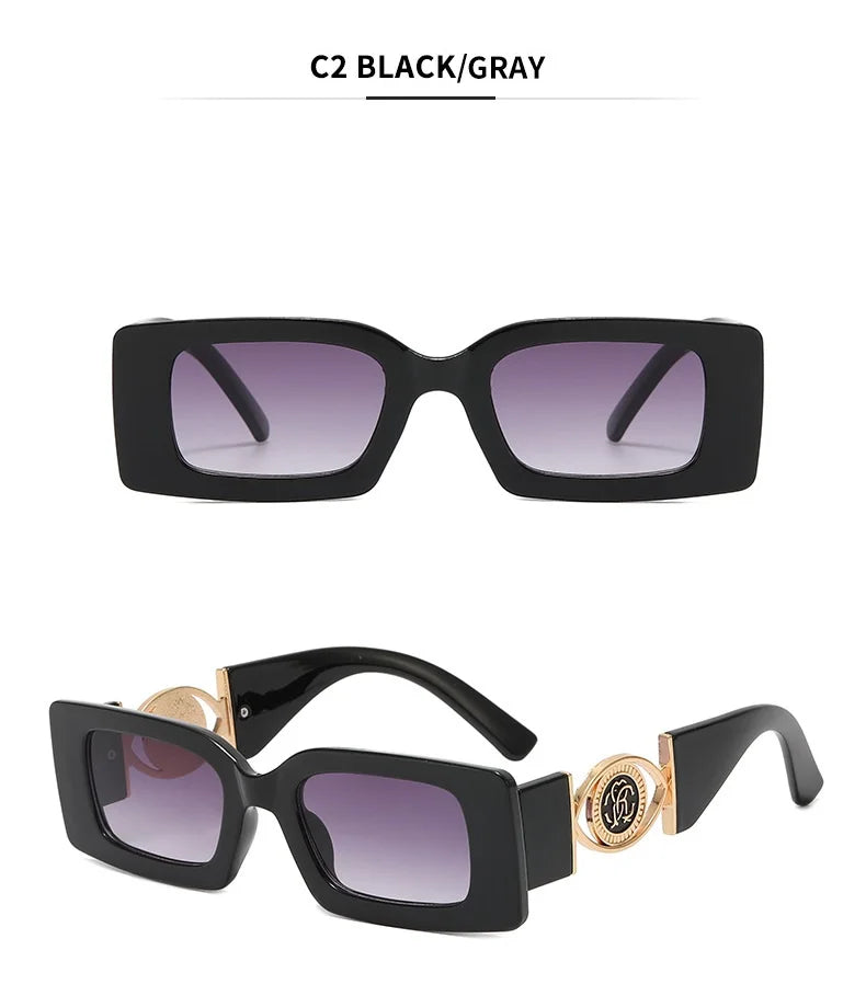 Gold Accent Polarized Sunglasses