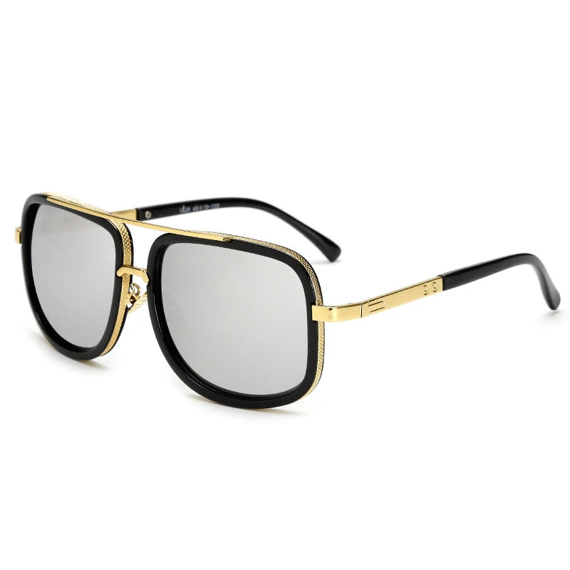 Signature Square Aviator Sunglasses