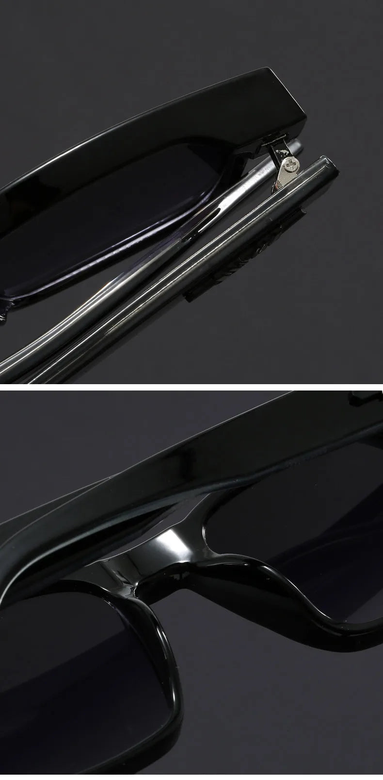 New Men's Advanced Ultra Light Coarse Frame Fashion Square Sunglasses Women Men Trendy Anti Mist Outdoor Driving Shades UV400