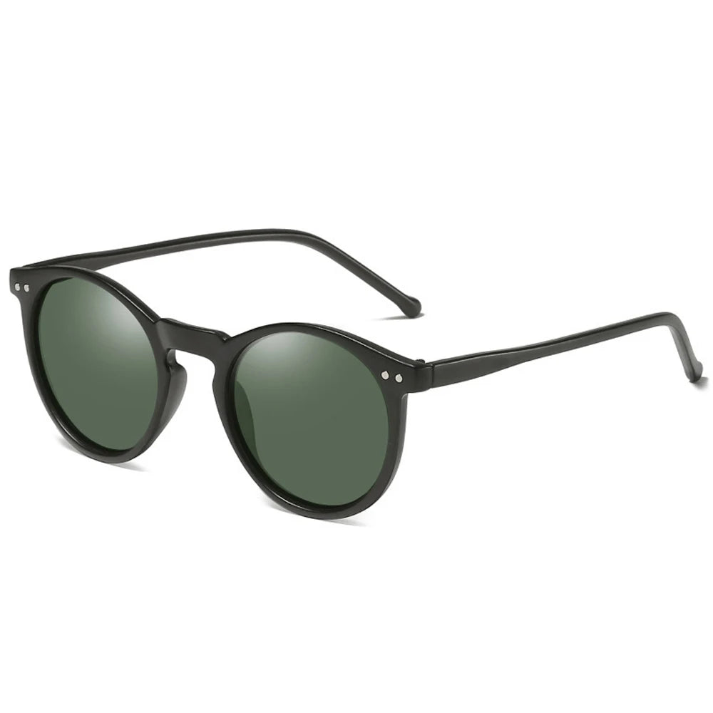 Minimalist Round Frame Sunglasses