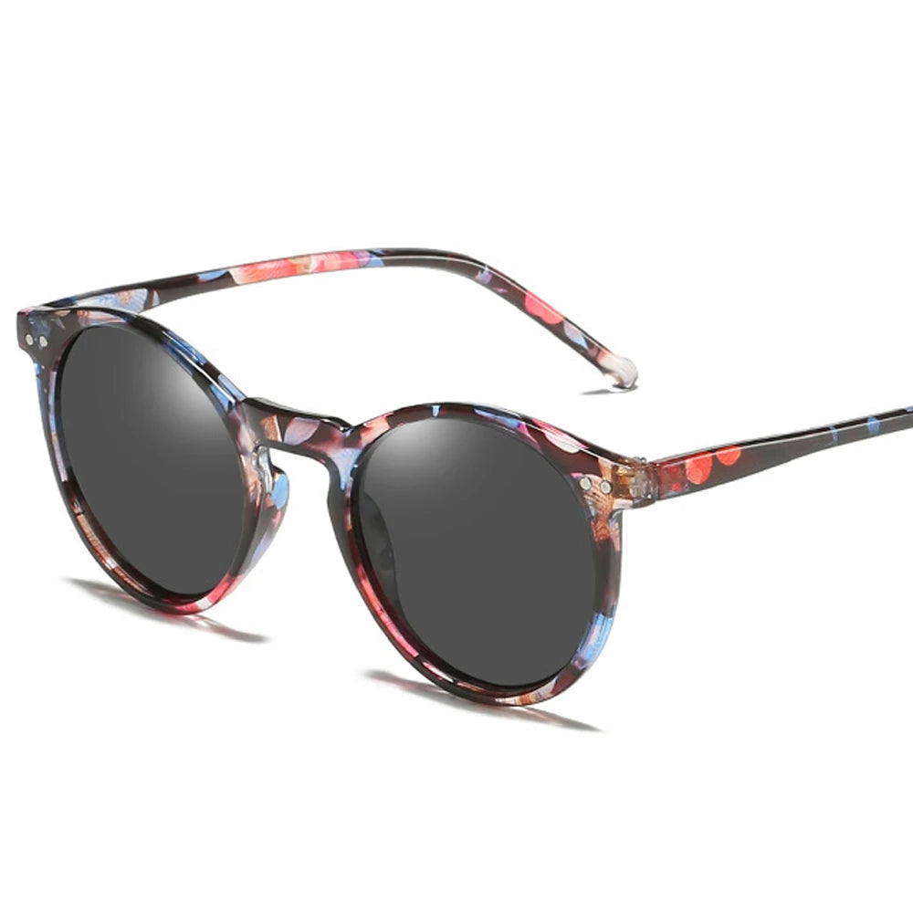 Minimalist Round Frame Sunglasses