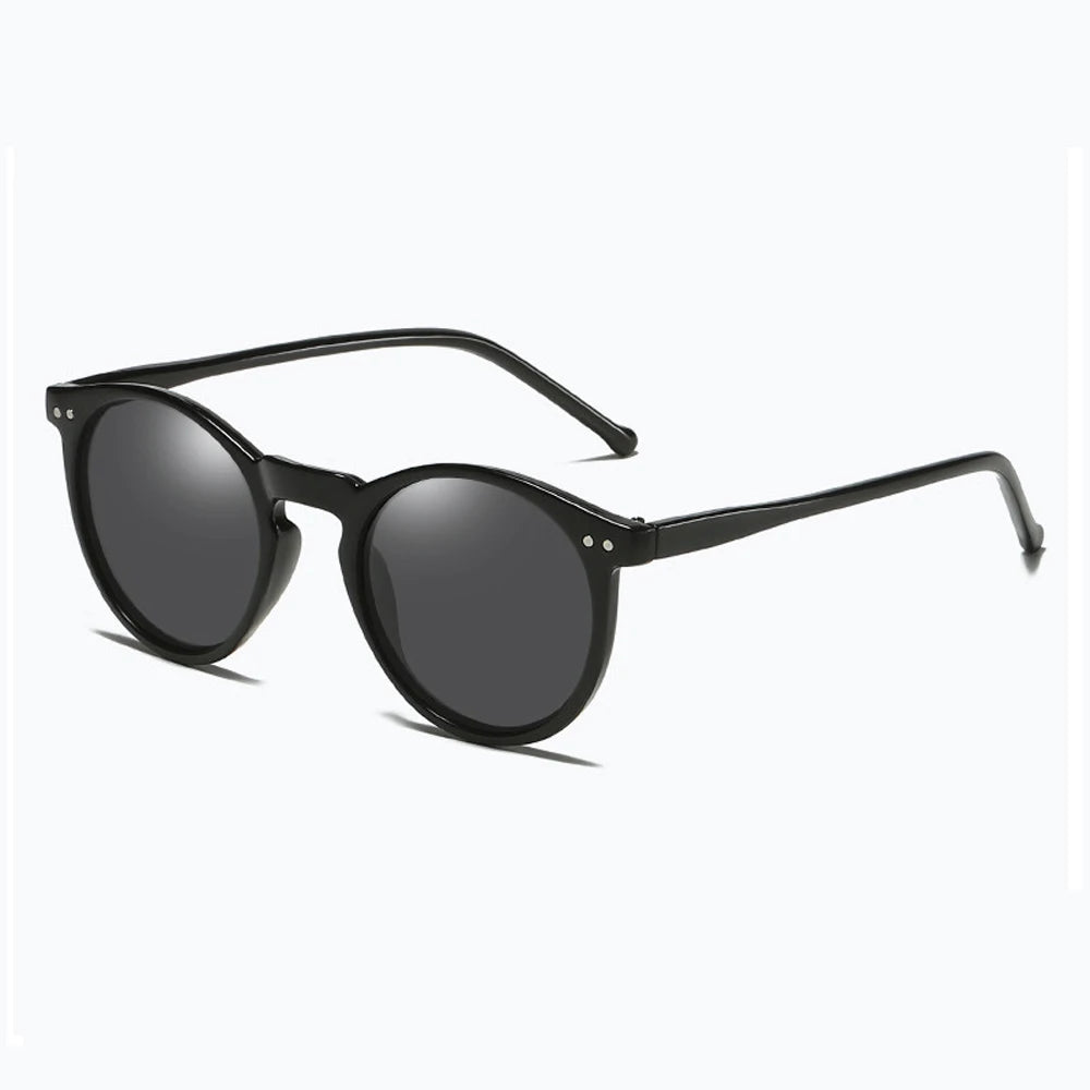 Minimalist Round Frame Sunglasses