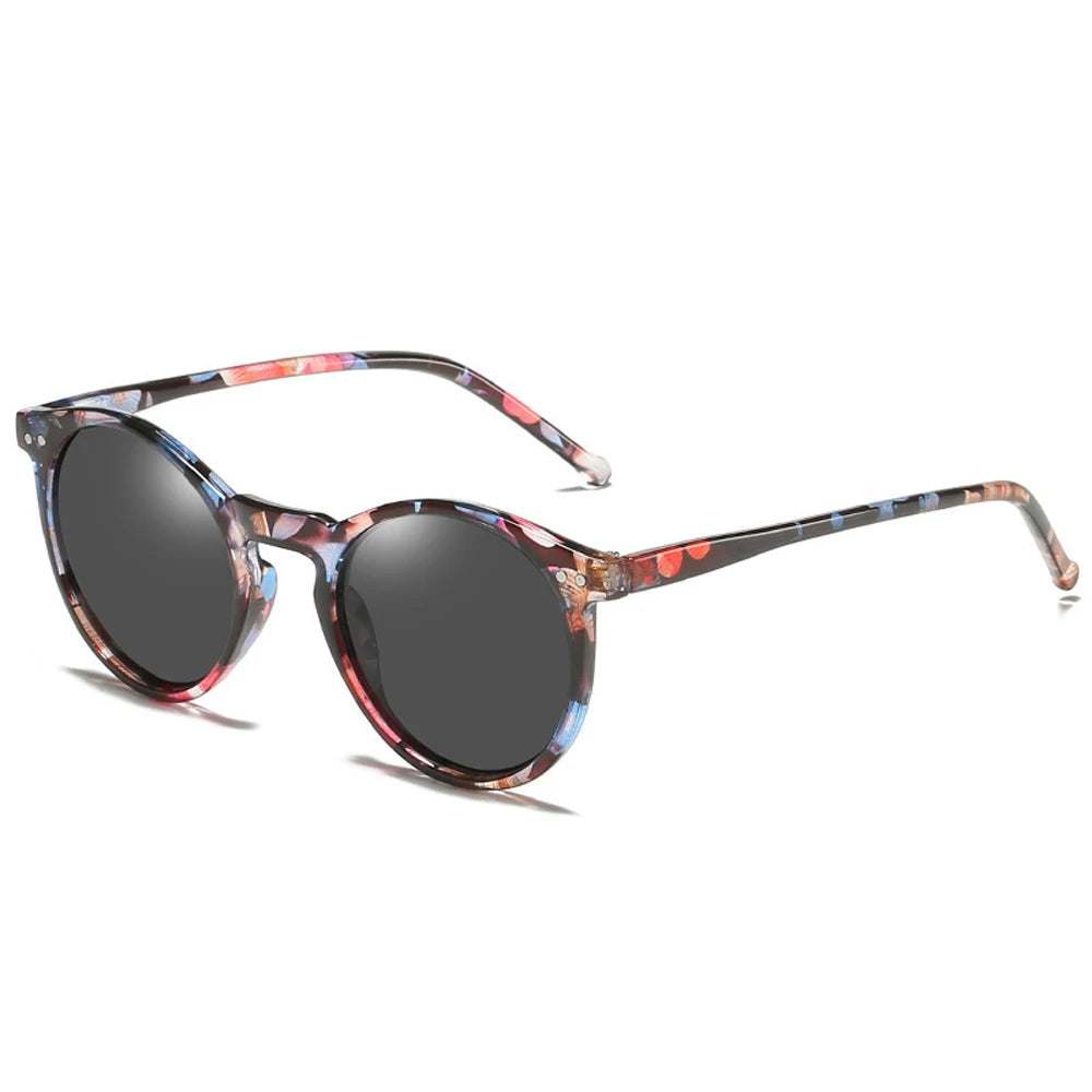Minimalist Round Frame Sunglasses