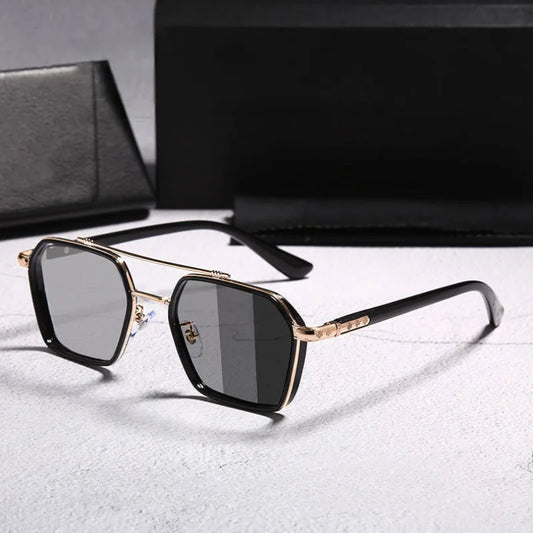 Modern Hexagon Frame HD Polarized Sunglasses