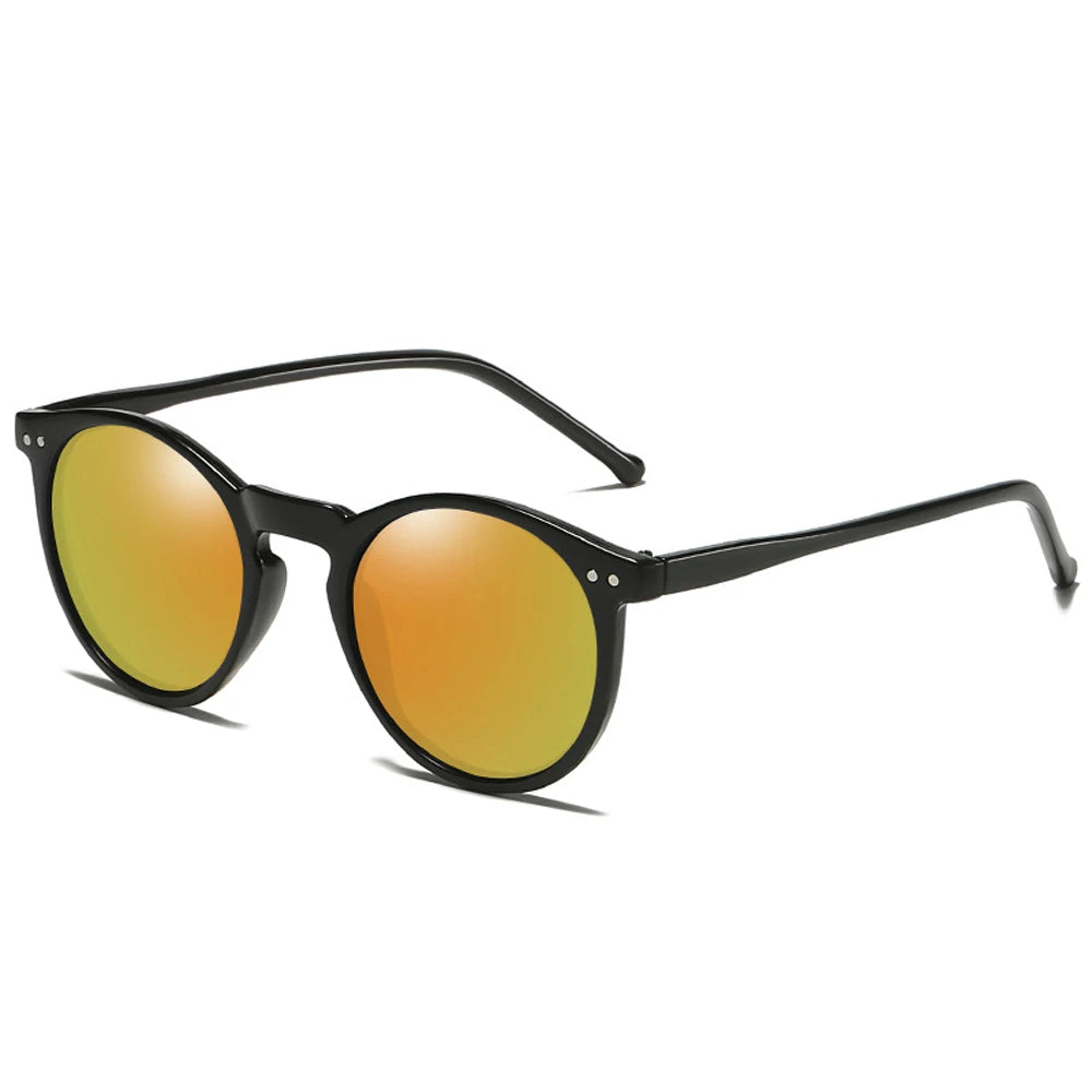 Minimalist Round Frame Sunglasses