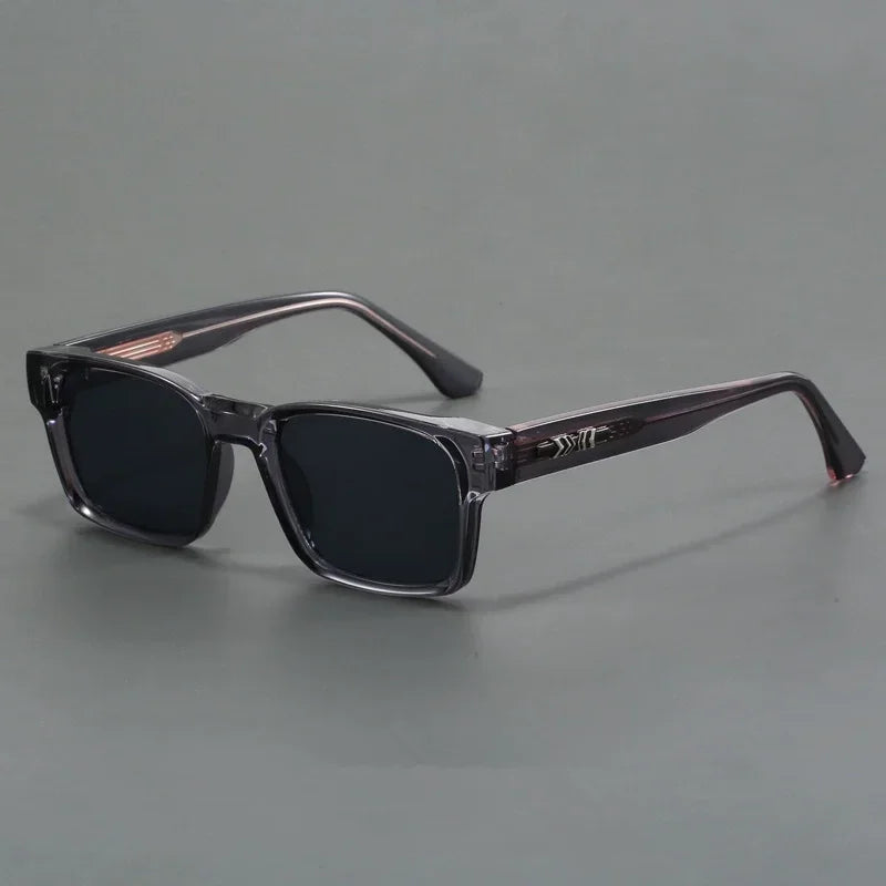New Men's Advanced Ultra Light Coarse Frame Fashion Square Sunglasses Women Men Trendy Anti Mist Outdoor Driving Shades UV400