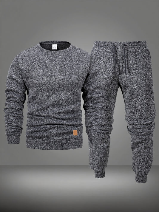 Fleece Lounge Set – Sweatshirt & Joggers