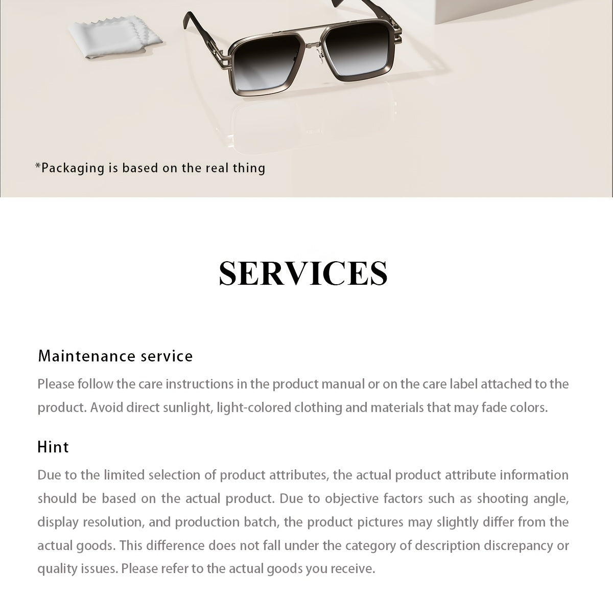 Bandimu Trend Modern Fashion Metal INS Wind Europe And The United States Fashion Casual Glasses Summer Sunscreen Casual Texture Versatile Fashion Street Shooting Glasses for Men And Women, with Eyeglasses Case, Glasses Cloth